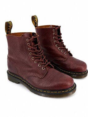 Dr. Martens 1460 Pascal Boots 🤎 Pebble Leather Size 10
